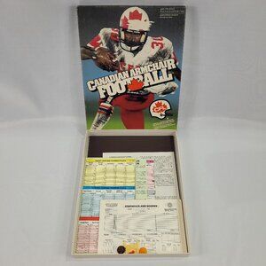 CFL Vintage 1985 Canadian Armchair Football 100% Complete Board Game by Chapman